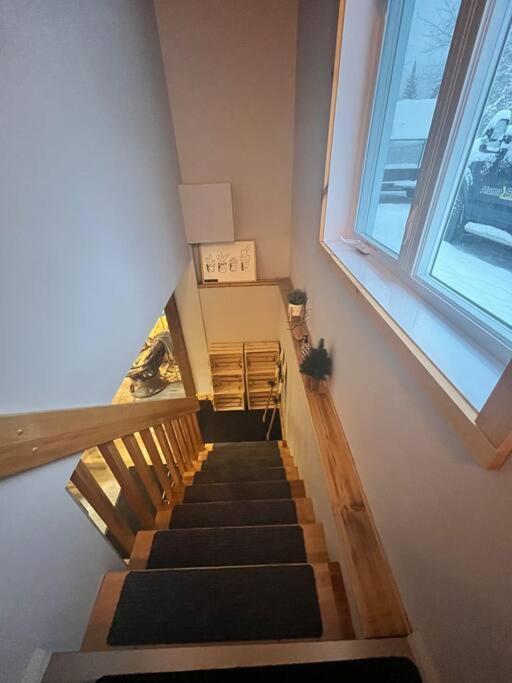 Appartement Mont Edouard, Hebergement Paisible A La Montagne LʼAnse-Saint-Jean Zewnętrze zdjęcie