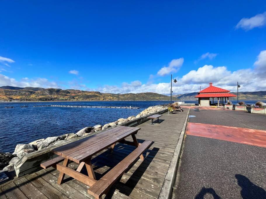 Appartement Mont Edouard, Hebergement Paisible A La Montagne LʼAnse-Saint-Jean Zewnętrze zdjęcie