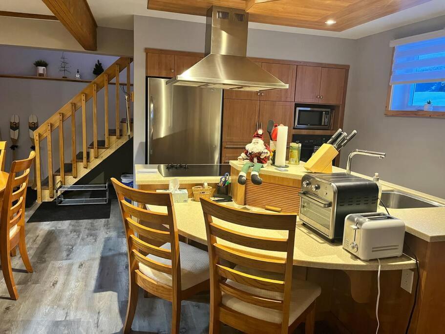 Appartement Mont Edouard, Hebergement Paisible A La Montagne LʼAnse-Saint-Jean Zewnętrze zdjęcie
